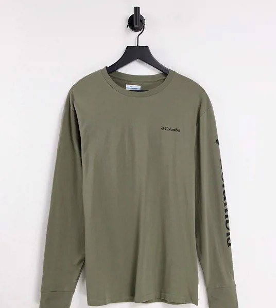 Зеленый лонгслив Columbia North Cascades – эксклюзивно для ASOS-Зеленый цвет
