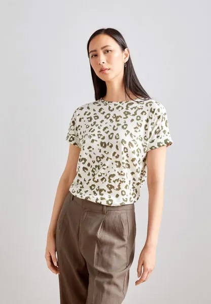 Футболка с принтом Tee Marks & Spencer, цвет ivory mix