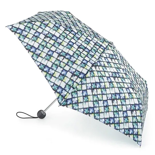 Зонт складной женский механический Fulton L553 мозаика