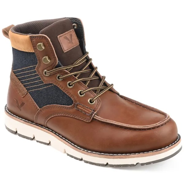 Ботильоны Territory Mack 2.0 Cap Moc Toe, коричневый