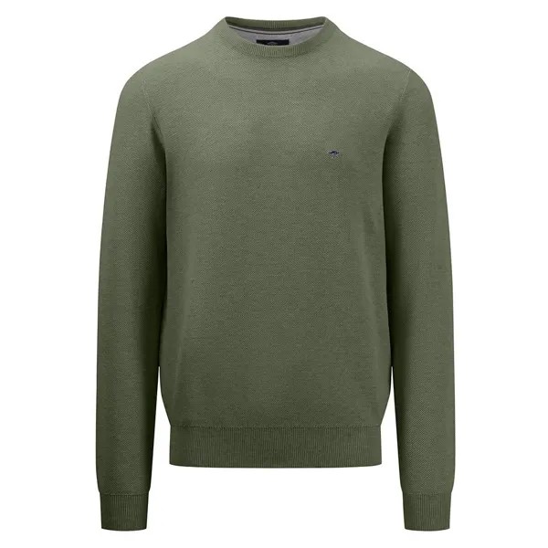 Свитер Fynch Hatton 1413220 o neck, зеленый