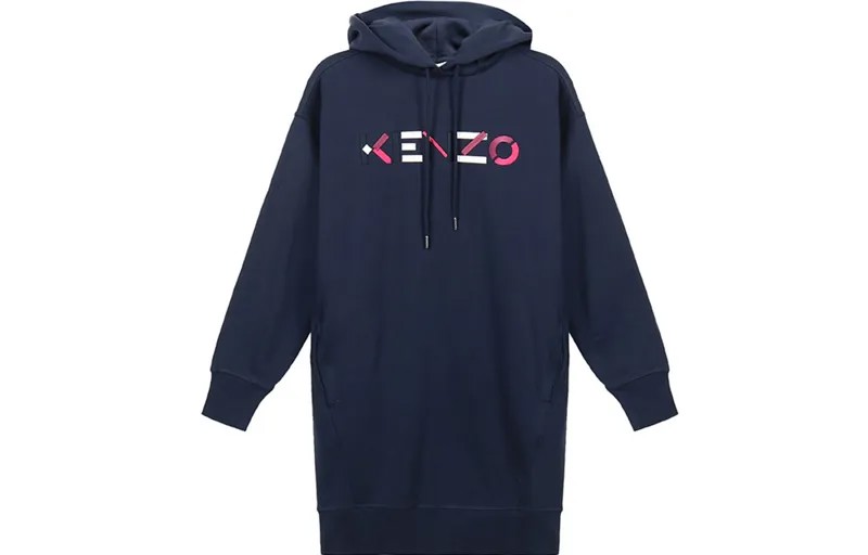 Свитшот женский темно-синий Kenzo