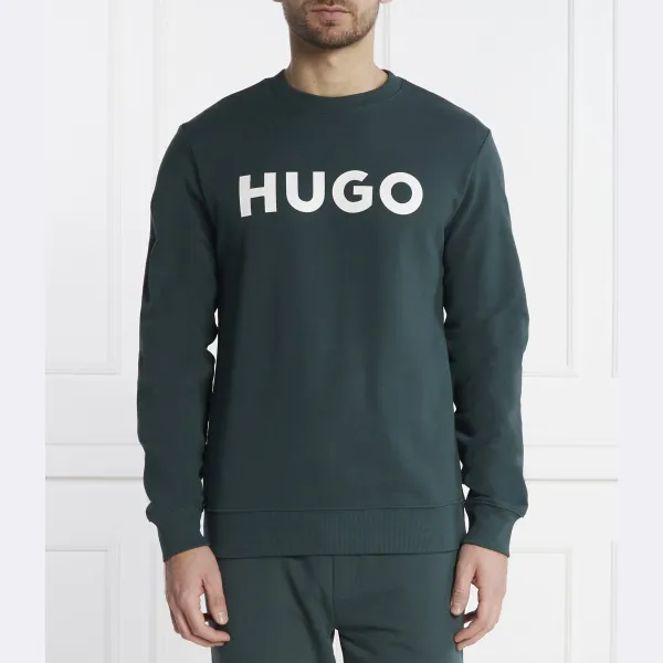 Толстовка обычного кроя Hugo, зеленый