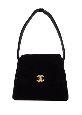 Chanel Pre-Owned стеганая сумка 1997-го года с логотипом CC