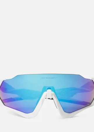 Солнцезащитные очки Oakley Flight Jacket, цвет белый, размер 37mm