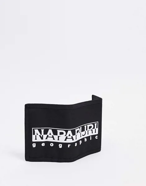 Черный бумажник Napapijri Happy