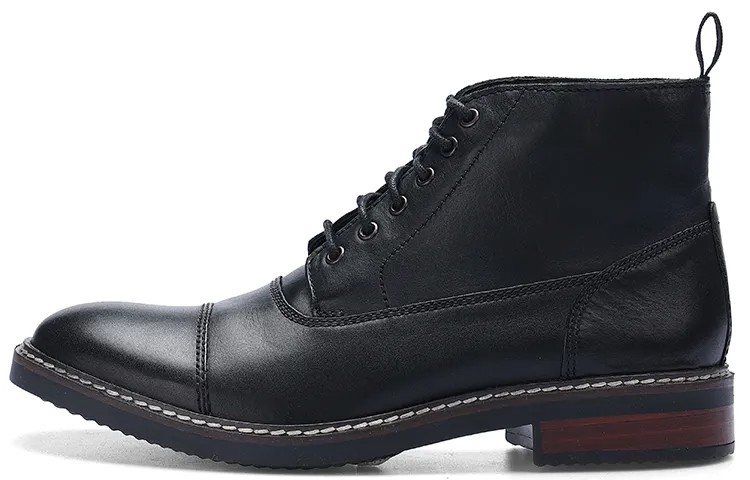 Ботинки мужские черные Clarks