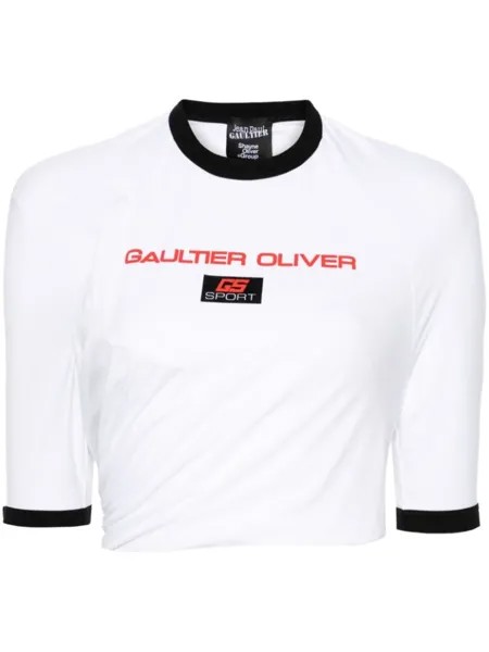 Jean Paul Gaultier футболка x Shayne Oliver, белый