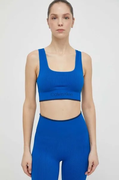 Спортивный бюстгальтер Calvin Klein Performance, синий