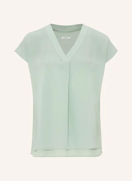 Блузка-рубашка feliso из микса материалов Opus, зеленый