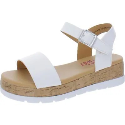 Rachel Shoes Белые сандалии для девочек Venice C Туфли 12 Medium (B,M) Little Kid 3279