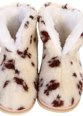 Тапочки ivshoes, высокие, размер 42-43, белый