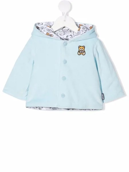 Moschino Kids куртка Teddy Bear с капюшоном