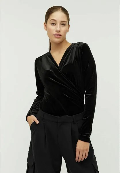 Блуза с длинными рукавами LIONE mbyM, черный