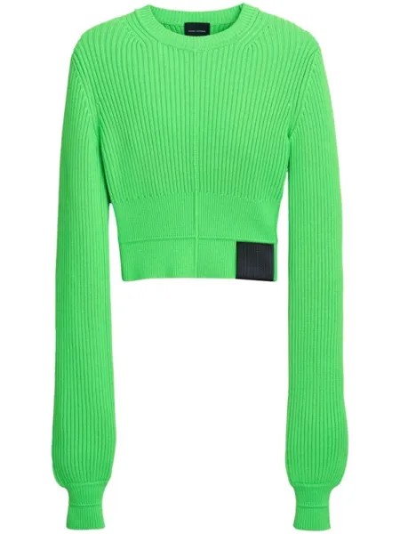 Джемпер с нашивкой-логотипом Marc Jacobs, зеленый