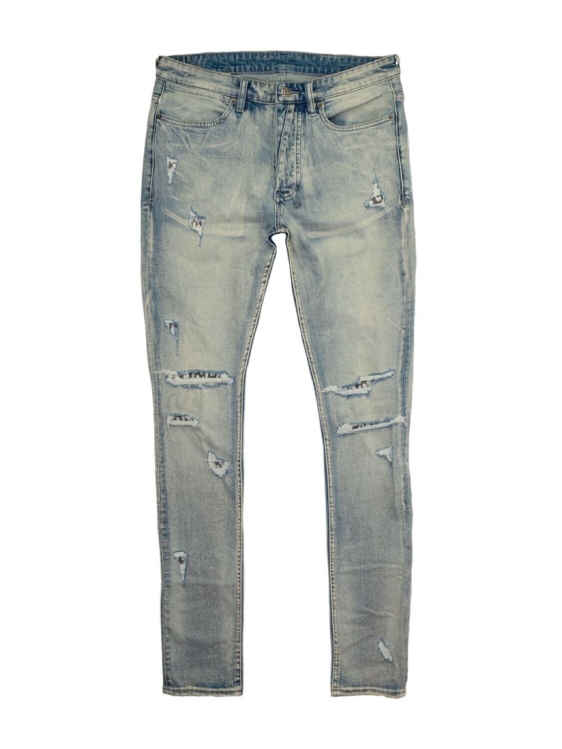 Джинсы скинни Van Winkle Punk Ksubi, синий