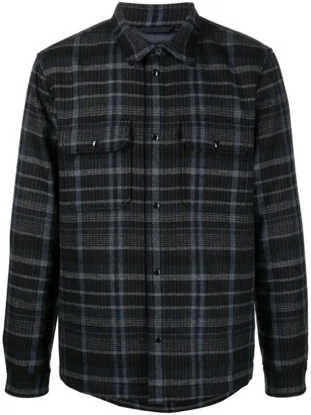 Woolrich куртка-рубашка в клетку, синий