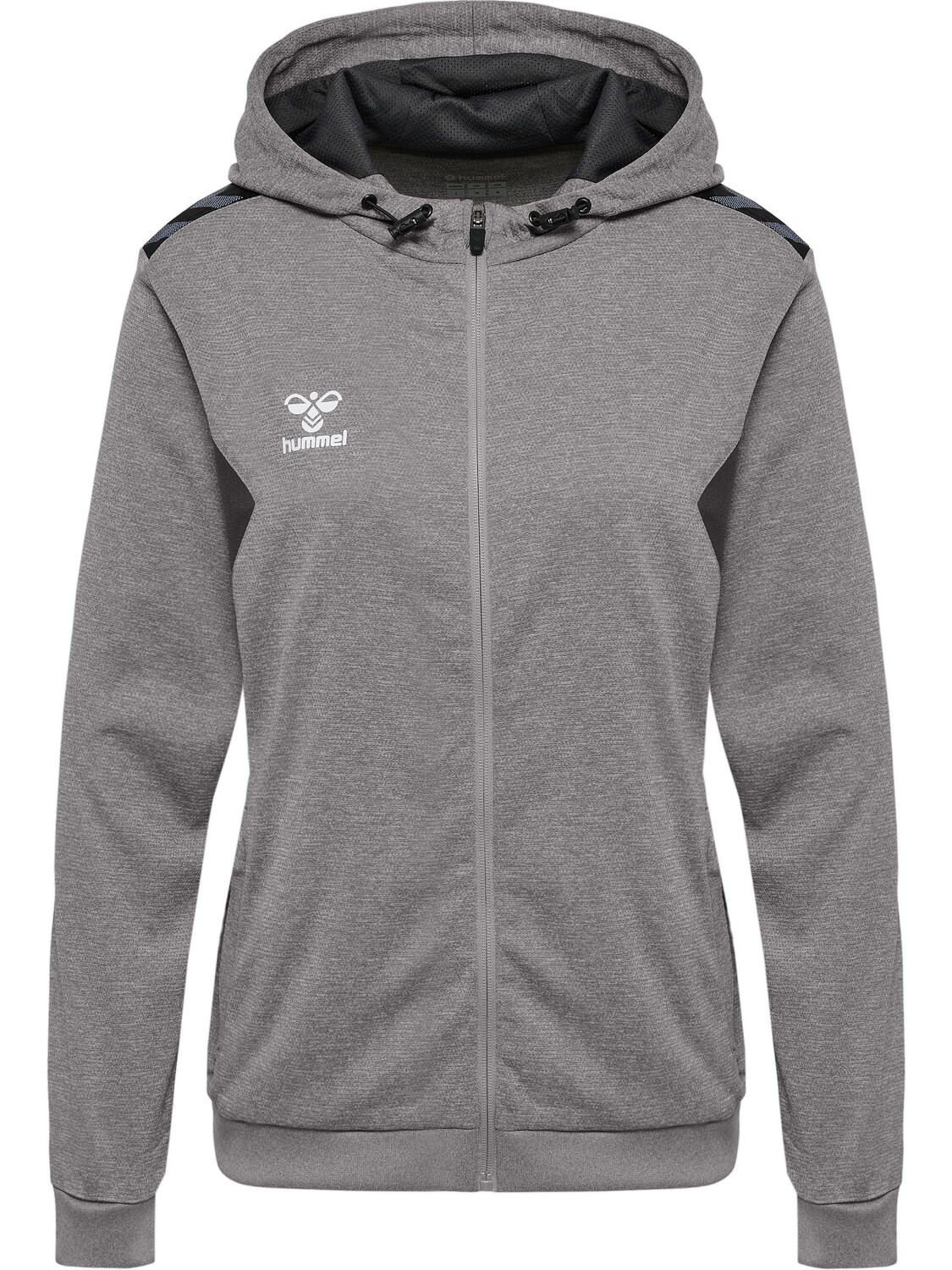 Толстовка Hummel Hoodie, серый меланж