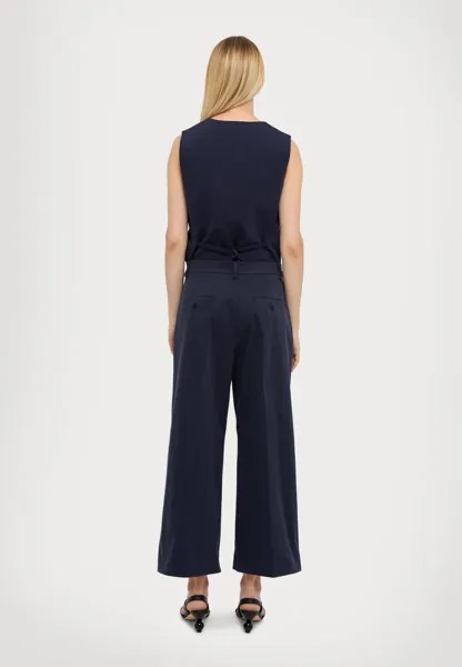 Тканевые брюки URIAL WEEKEND MaxMara, темно-синий