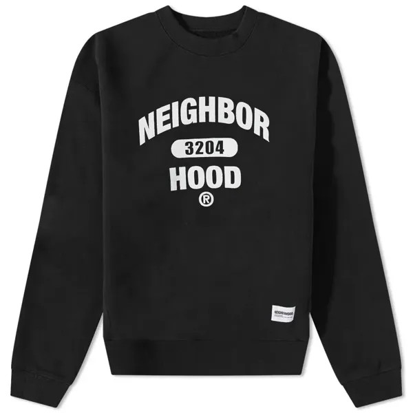 Толстовка Neighborhood College Logo Crew Sweat