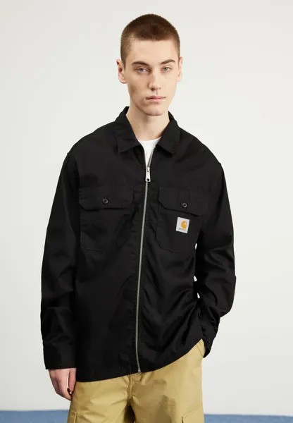 Легкая куртка Zip Shirt Carhartt WIP, черный