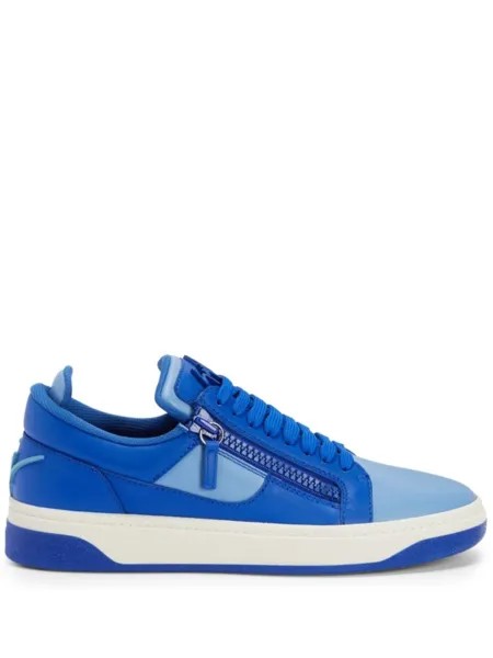 Giuseppe Zanotti кроссовки Gz94 в стиле колор-блок, синий