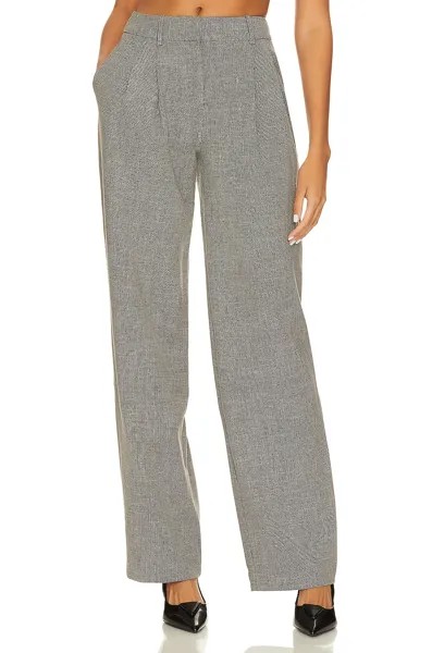 Брюки L'Academie The Slouchy Trouser, цвет Steel Grey