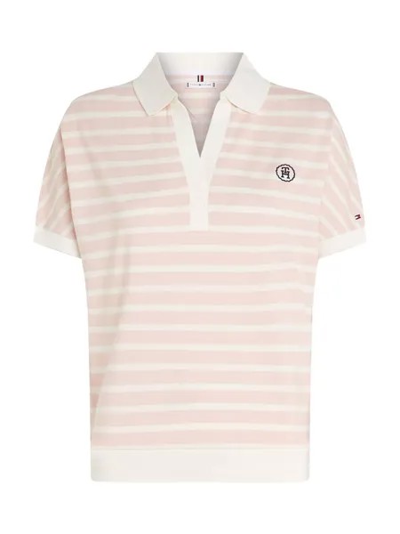 Рубашка поло с короткими рукавами Tommy Hilfiger, розовый