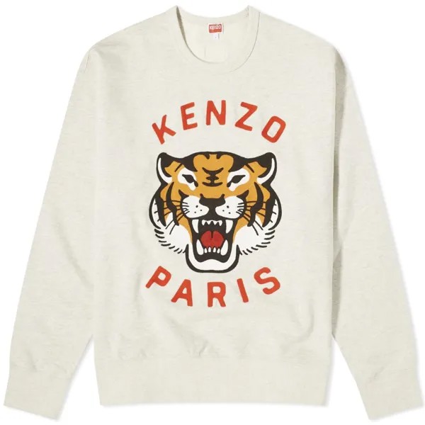 Свитшот Kenzo Lucky Tiger, цвет Pale Grey