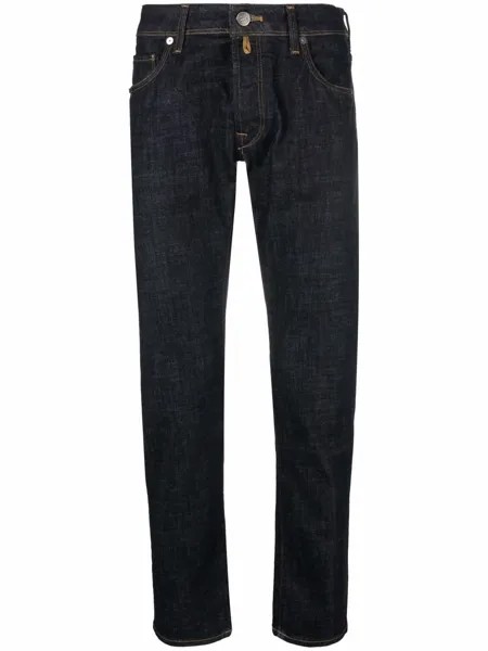 Incotex прямые джинсы средней посадки