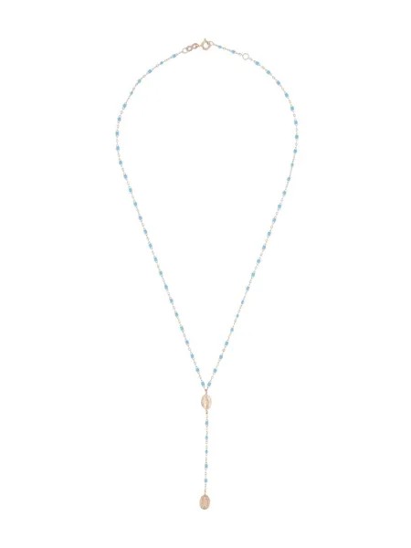 Gigi Clozeau колье Madone Charm Classic Rosary Gigi из розового золота