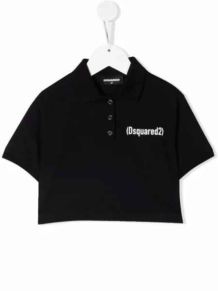 Dsquared2 Kids рубашка поло с логотипом