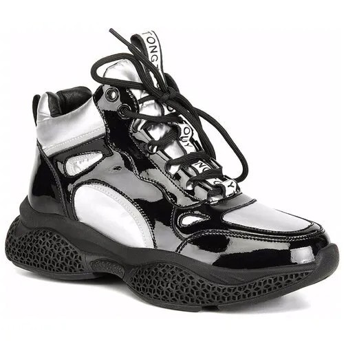 Женские зимние ботинки без каблука Westfalika, черный, Размер 36