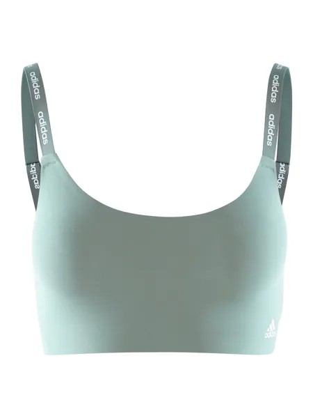 Бюстье adidas SCOOP LOUNGE BRA, оливковый