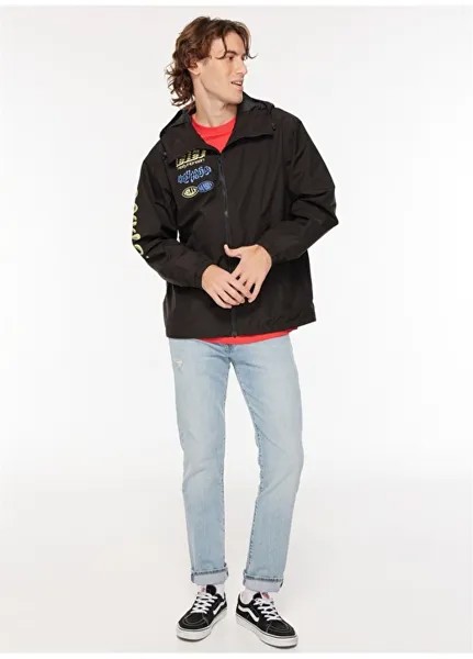 Черный мужской плащ Helly Hansen