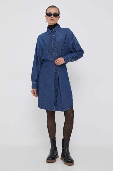 Джинсовое платье Tommy Hilfiger, темно-синий
