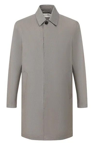 Хлопковый плащ Saint Laurent