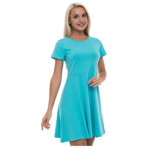 Платье Lunarable, размер 52 (2XL), голубой