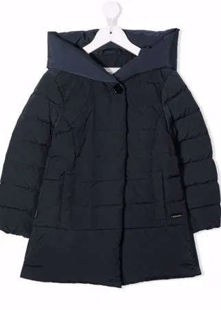 Woolrich Kids пуховик с капюшоном