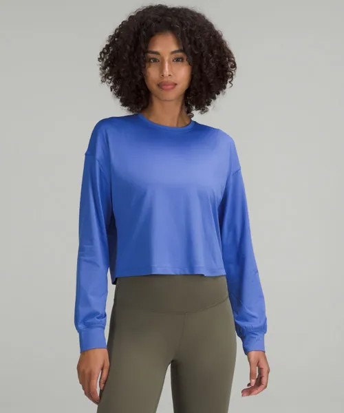 Рубашка Lululemon, индиго