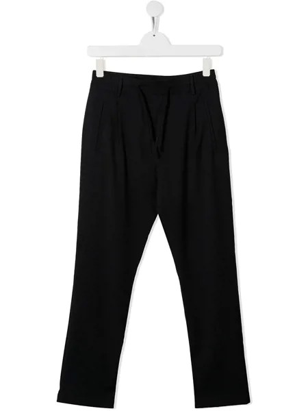 Paolo Pecora Kids спортивные брюки прямого кроя