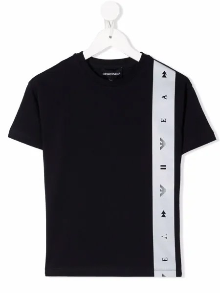 Emporio Armani Kids футболка с логотипом