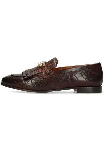 Слипоны Scarlett Crust Croco Mahogany Melvin & Hamilton, цвет braun