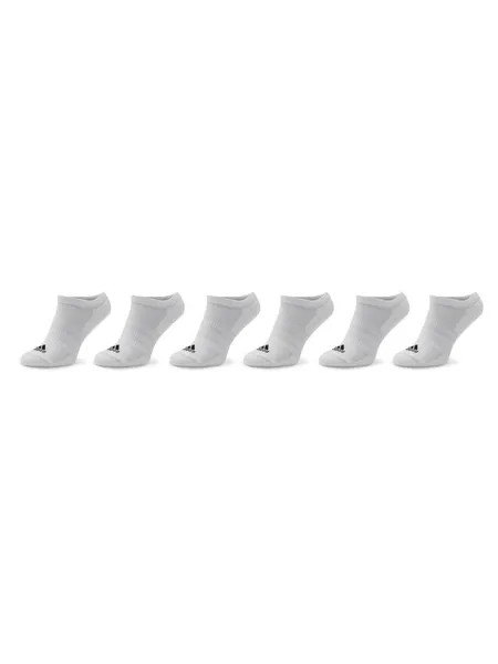 Носки Cushioned Sportswear Low-Cut Socks 6 Pairs adidas, белый