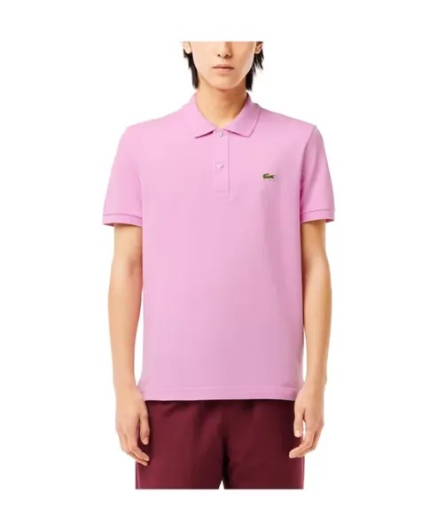 Рубашка поло классического фасона Lacoste, розовый