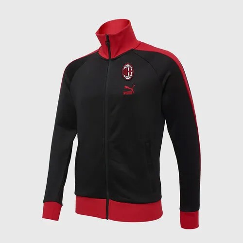 Олимпийка PUMA Milan Ftblheritage T7, размер S, , черно-красный