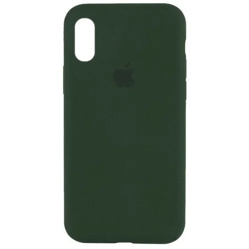 Чехол для iphone x Темно-зеленый