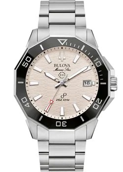 Японские наручные  мужские часы Bulova 96B426. Коллекция Marine Star