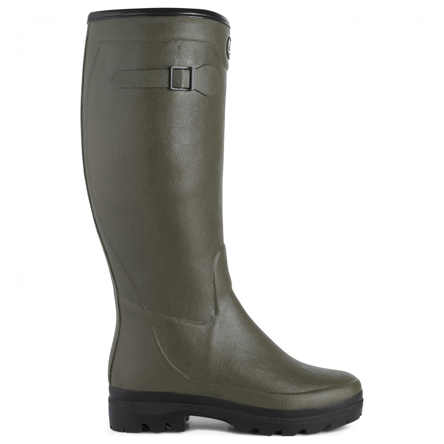 Резиновые сапоги Le Chameau Country Lady Fouree mit Wollfutter, цвет Camel Green