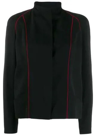 Jean Louis Scherrer Pre-Owned пиджак с полосками